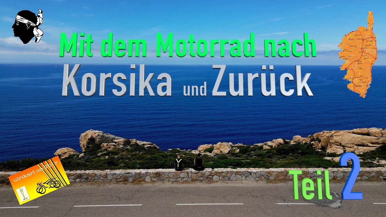 Mit dem Motorrad nach Korsika. TEIL 2  #honda, #africatwin, #korsika