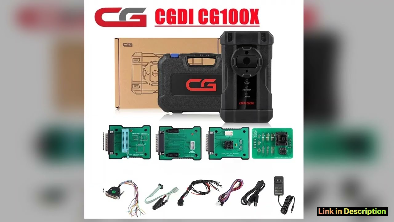 CGDI CG100X Programmer for Airbag Reset Mileage Adjustment and Chip Reading Support MQB Add RH850
