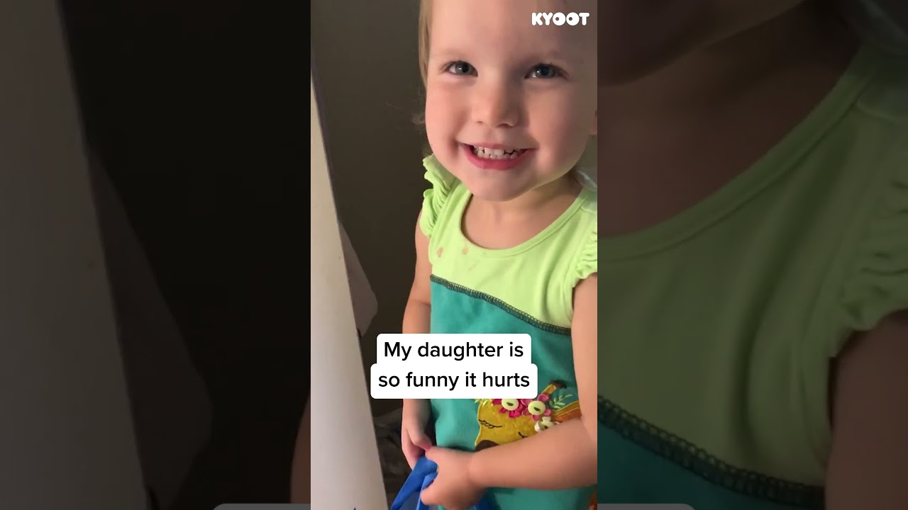 My daughter is a comedy genius! 😂