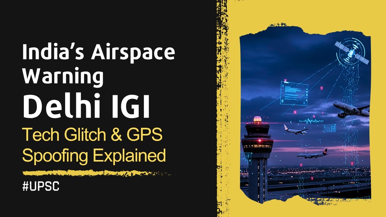 Indian Aviation Crisis | Delhi IGI Tech Glitch & GPS Spoofing