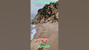 🌺القرآن الكريم 🌺ما تيسر من سورة الكهف ●