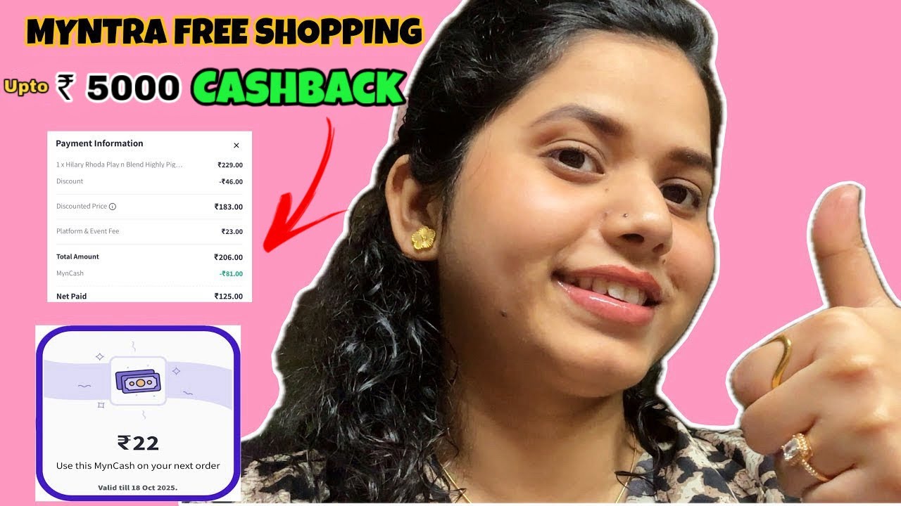 Myntra FREE Shopping Offer? 😳|| Get up ₹5000 Cashback 2025