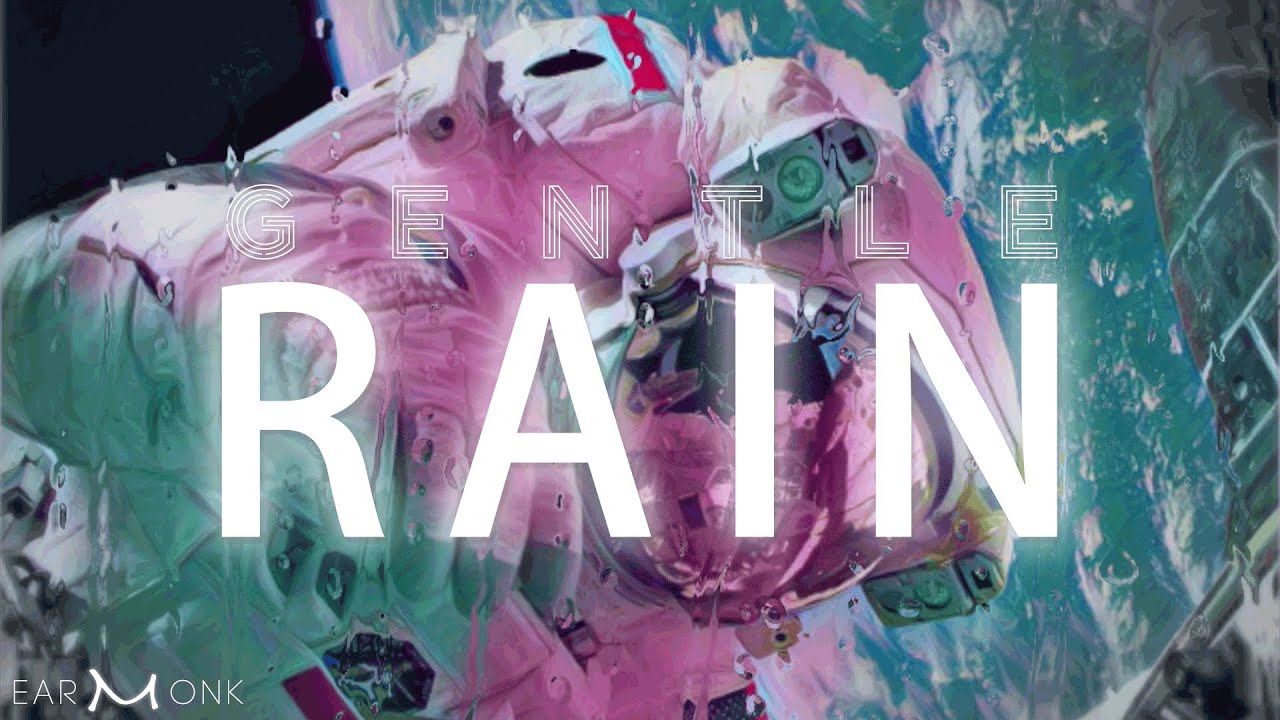 Gentle Rain Sound for Astral Projection | Soothing Light Rain for Sleeping in Space