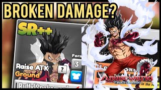 Is The New Sr Snakeman Luffy The Best Damage In Anime World Tower Defense?