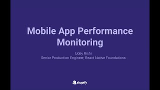 Using Apdex to monitor React Native app performance