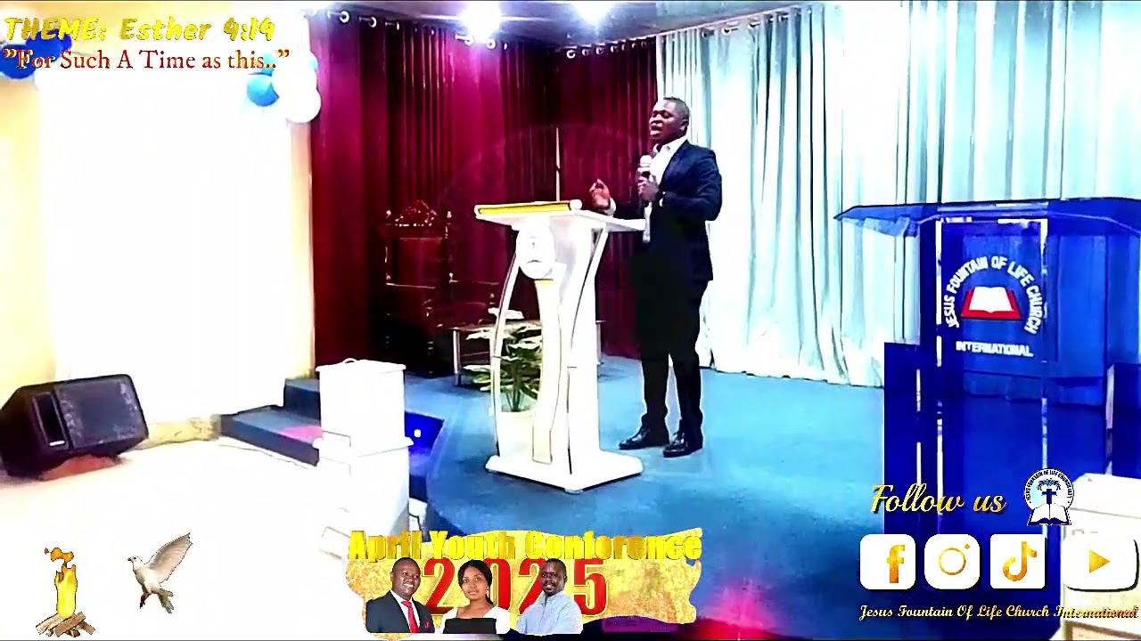 Jesus Fountain of Life Church International April Youth Conference 2025 Word Session. (11-04-2025)