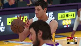 Lakers Ball EP 34 vs. Clippers (HOME) - NBA 2K18 MyLeague