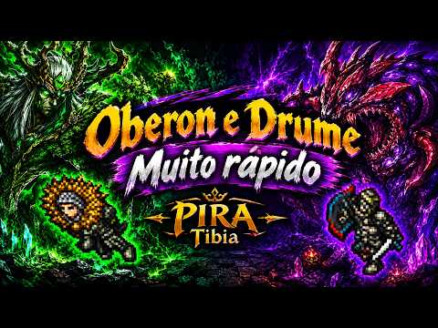 Tibia - Bosses Oberon e Drume, Passo a passo.