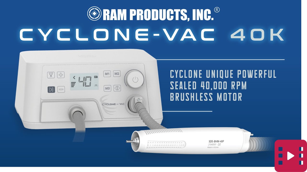 Cyclone-VAC Brushless 40K Vacuum Drill