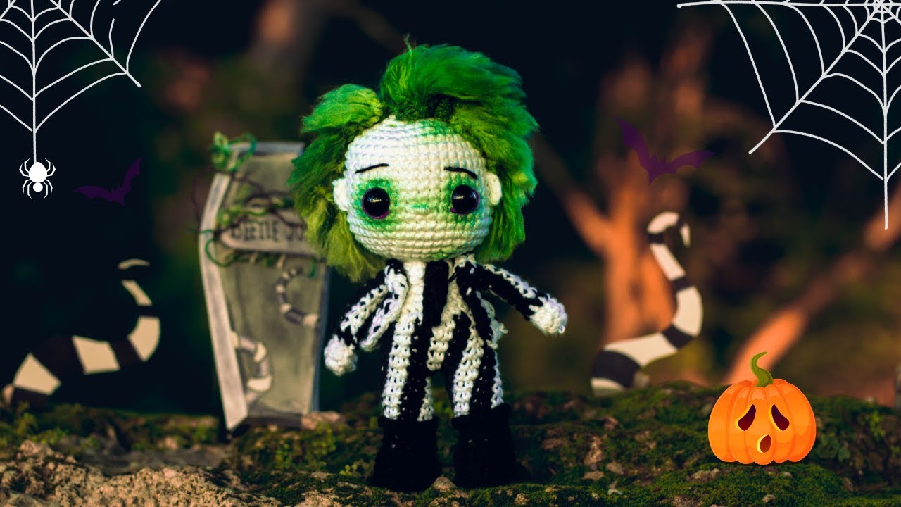 Beetlejuice Beetlejuice // Amigurumi Tutorial// Parte 2 de 3