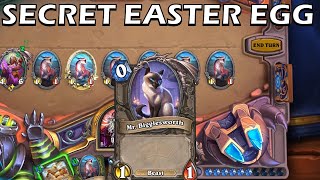 How to Summon Mr. Bigglesworth - Hearthstone Super Secret Easter Egg