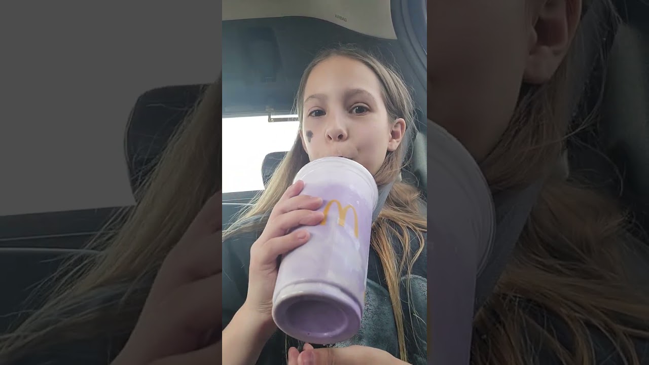 tryed grimace shake so yummy