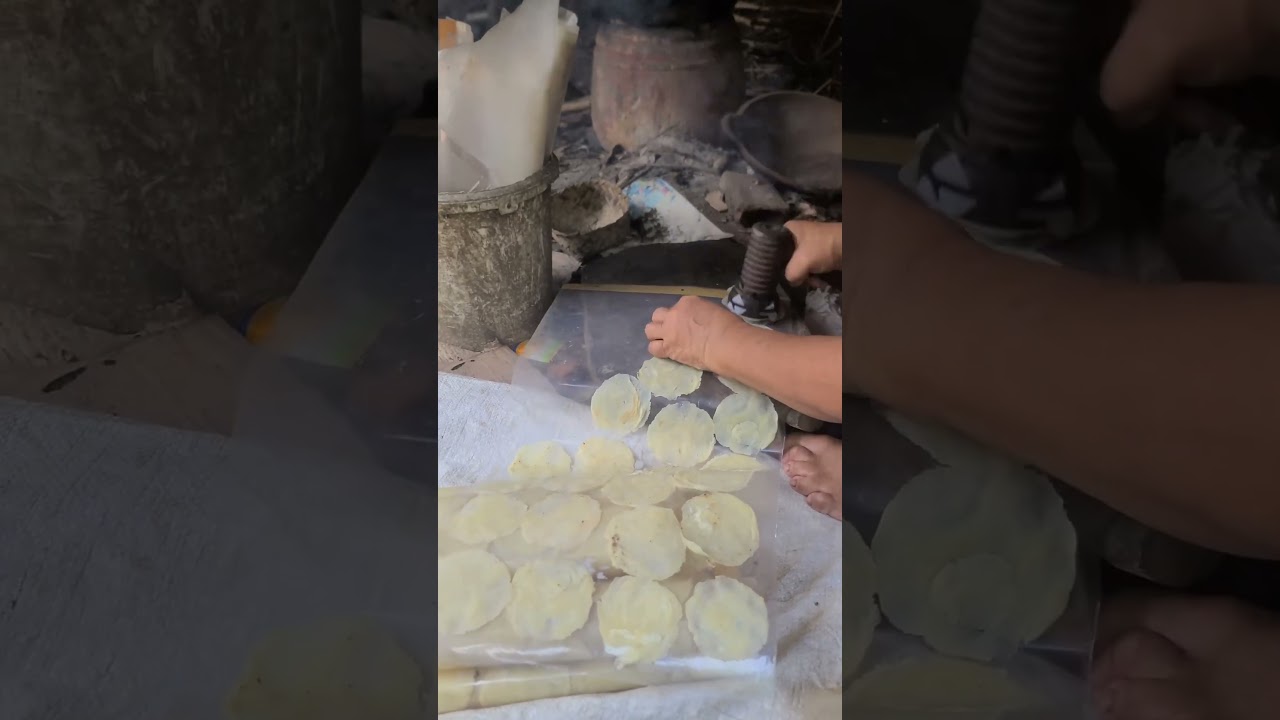 Simple and Effective Smart Tool for Flattening Gnetum 