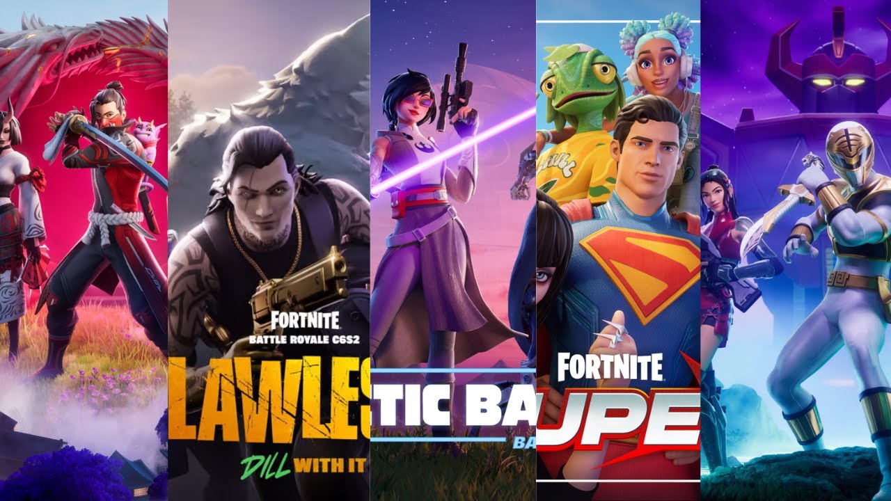 All Fortnite Chapter 6 Season Cinematics (Season 1 - Season 4)