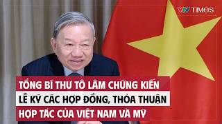 Download Lagu Tổng Bí thư Tô Lâm chứng kiến lễ ký các hợp đồng, thỏa thuận hợp tác của Việt Nam và Mỹ | VTV Times MP3