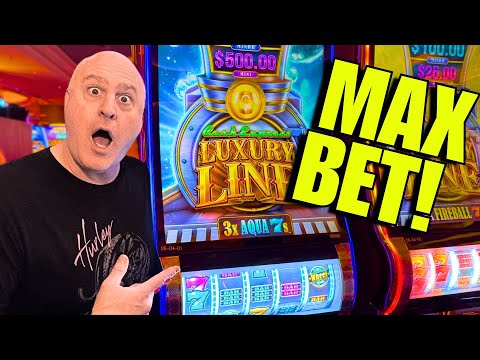 GOING FULL SPEED AHEAD MAX BETTING LUXURY LINE!