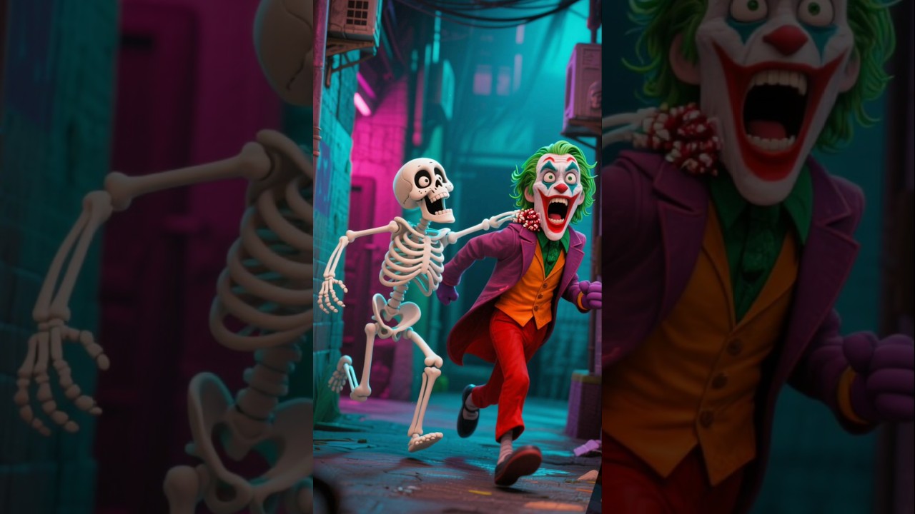 EVOLUTION JOKER SPIDERMAN DEADPOOL VENOM 