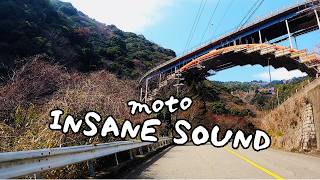 Japanese Mountain Road ASMR | Insane Motorcycle Sound (No talking)