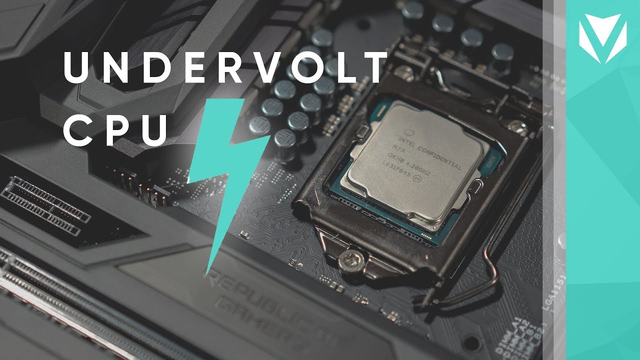 Cách Giảm 10 độ C cho CPU - Undervolt CPU ! - youtube