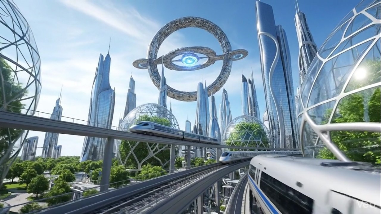 The Earth in the year 2060. #future #artificialintelligence #airevolution #aiart #technology