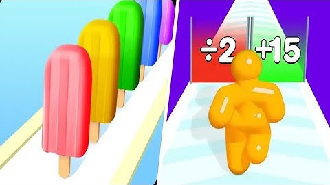 Popsicle Stack | Tall Man Run - Gameplay All Levels Android,iOS - NEW MEGA APK UPDATE