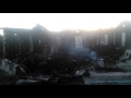 House burned down