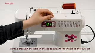 Janome Machine Series: C30 Winding the Bobbin