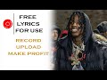 Free lyrics rap like polo g ii  free to use  best rap lyrics for free free unused rap 