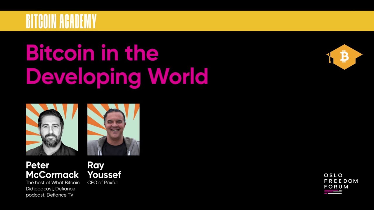 Bitcoin in the Developing World - Ray Youssef