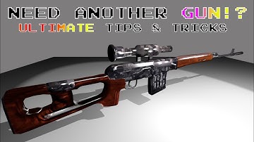 Blender UV and Graphics - Tutorial, Tips & Tricks, Reduce Lag (With Dragunov Modeling)