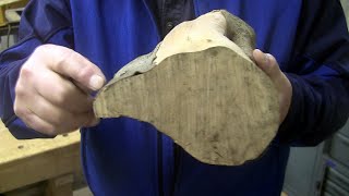 One Winged Camellia Bowl! - Wood Turning