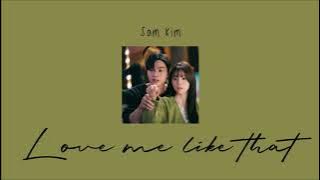 (full ver |1 hour loop) i get defensive and insecure | love me like that- sam kim |nevertheless OST