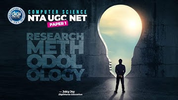 NTA UGC NET Paper 1 | Research methodology | Computer Science