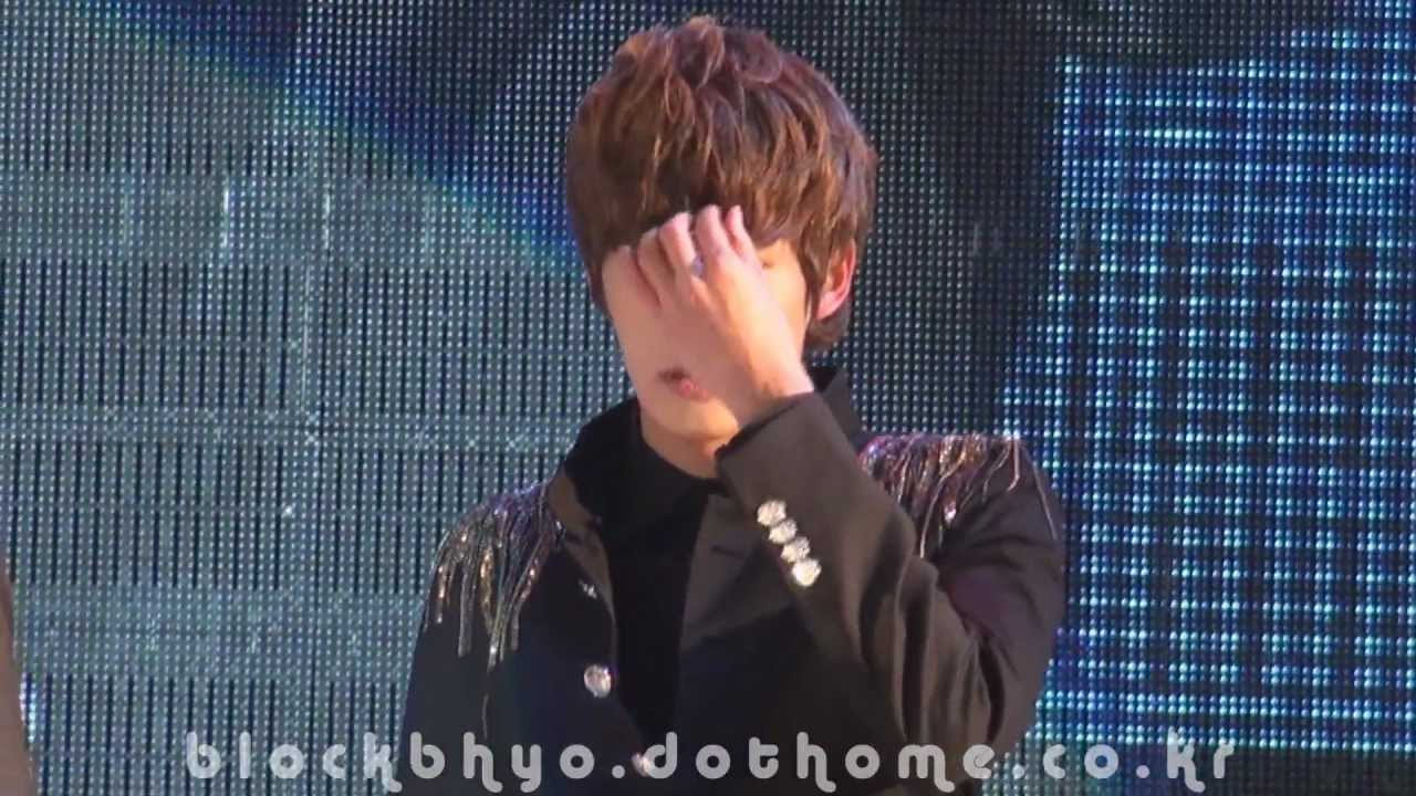 111224 블락비 재효 캐롤 메들리 ♪ @blockbhyo