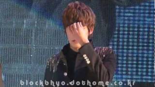 111224 블락비 재효 캐롤 메들리 ♪ @blockbhyo