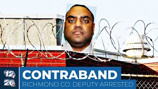 Richmond County deputy arrested in jail contraband case