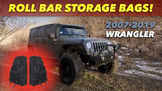 SUPAREE ROLL BAR STORAGE BAGS // JEEP WRANGLER