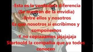 Video thumbnail of "Actor de telenovela con letra."