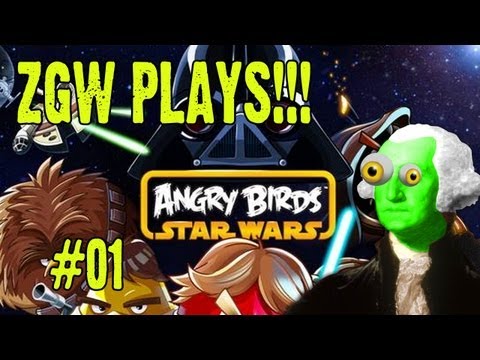 ZGW PLAYS ANGRY BIRDS STAR WARS #01: Space Bwains