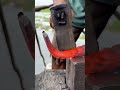 Not a machine. Traditional crowbar forging. #blacksmith #metalworking #handmade #traditionalcraft