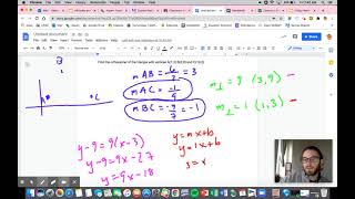 Finding the orthocenter of a triangle from coordinates