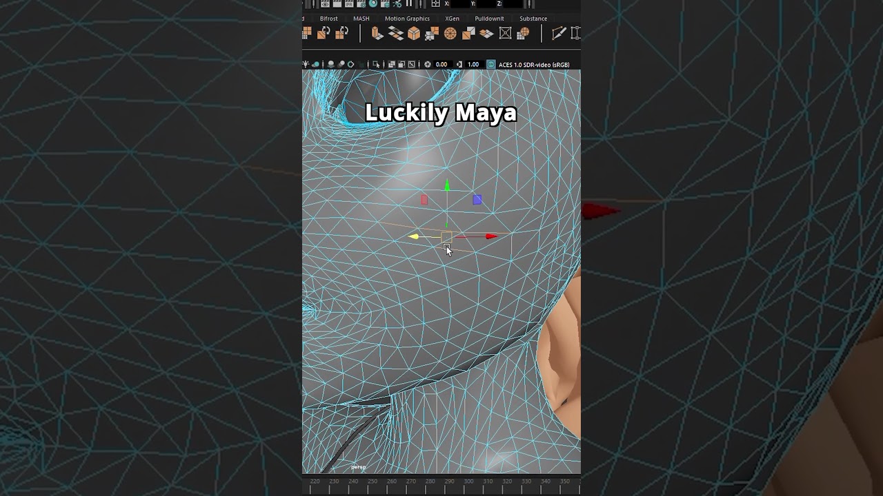 Fix Triangulated Mesh in Maya Using Quadrangulate for Clean Topology