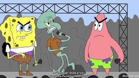 Part Few!!! Squidward vs Patrick “Lyrical clash” (Animation)