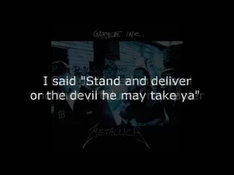 Metallica - Whiskey In The Jar Lyrics (HD)