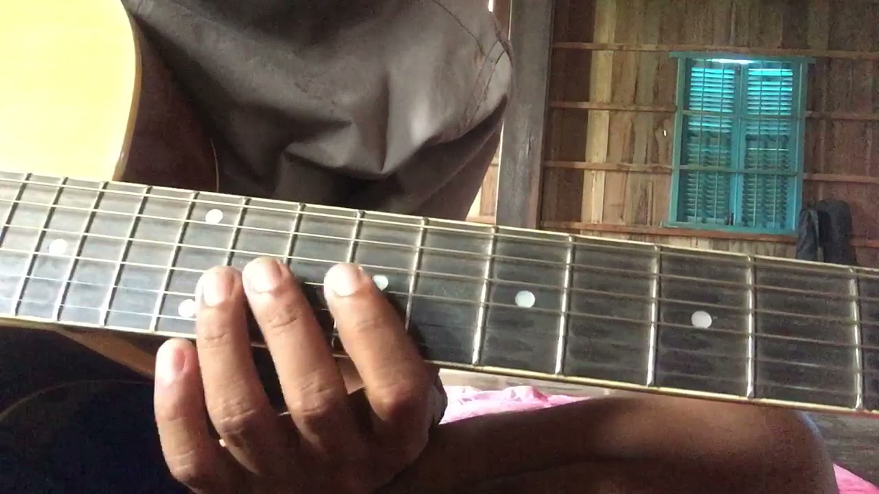 យុវជនខូចចិត្ត មេរៀនហ្គីតារ (រៀនលេង បទយុវជនខូចចិត្ត បែបងាយៗ) yuk vak jun khoch Chet guitar lesson