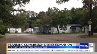 Sea Pines Mobile Home Park expansion denied by Mobile planning commission