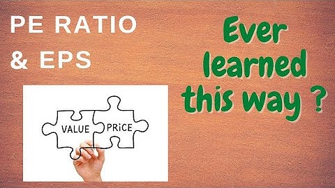 What is P/E ratio | Price to Earning P/E ratio and EPS explained in simple terms.