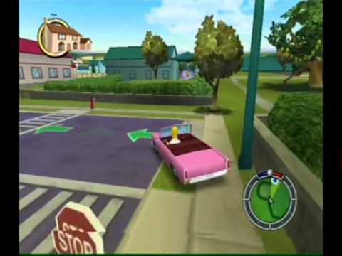 Simpsons Hit & Run Walkthrough: Level 1 - Tutorial and Mission 1: Cola ...