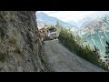 Extrme truck driver  ravin de la platte  en haute montagne gopro