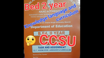 project file B.ed 2nd year knowledge language and curriculum cc3 E-303 gyan bhasha assignment